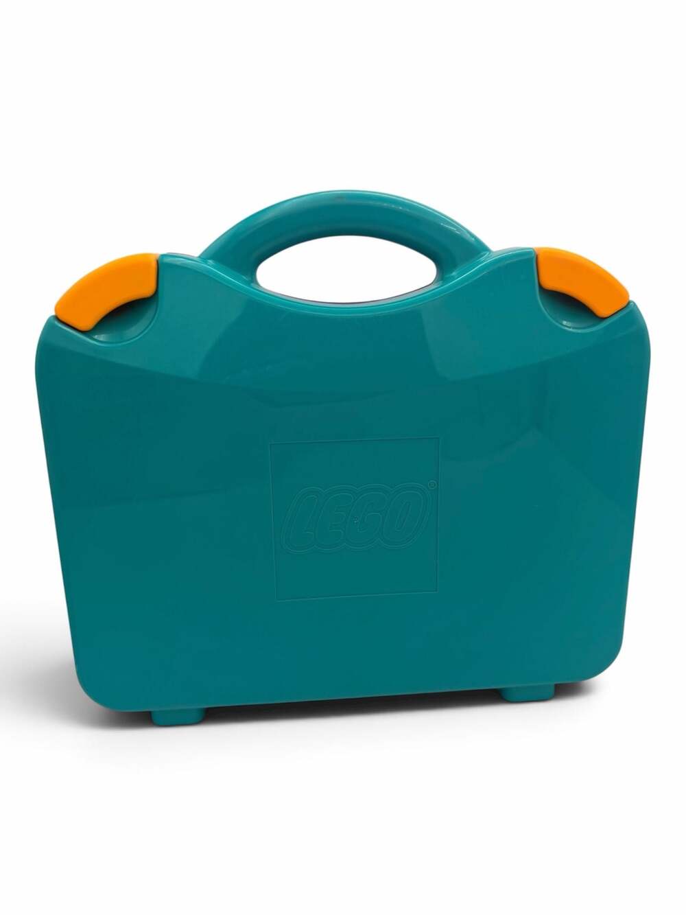 LEGO Classic Creative Suitcase Plastic Storage Box Case with Orange Latches
